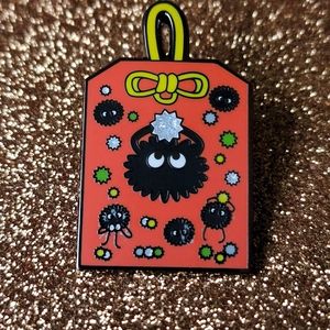3/$20 Omamori Soot Sprite Amulet Spirited Away Hard Enamel Pin